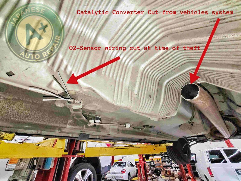 Catalytic Converter A+ Japanese Auto Repair, Inc.